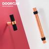 Dooroom Brass Knurled Furniture Handles Modern Copper Black Pulls Cupboard Wardrobe Dresser Shoe Box Drawer Cabinet Handles Knob