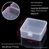 Rectangular Transparent PP Plastic Storage Box for Stationery, Cards, Hardware, Jewelry, and Fishing Gear