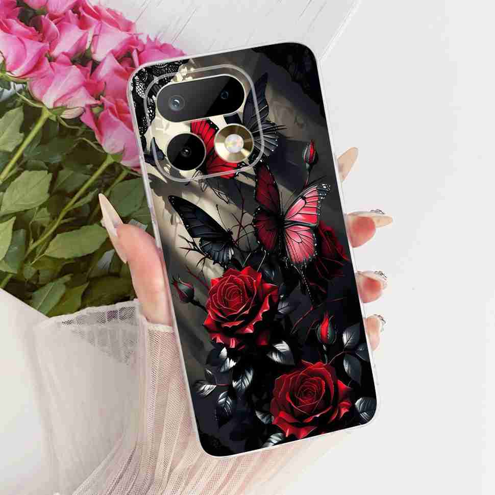For Realme 16 Pro Plus 5G Case RMX5131 Bling Butterfly Silicone Phone Cases For Realme 16 Realme16 Pro+ Cover Shockproof Bumper