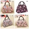 Handbag Ladies Spring Bento Fashion Casual Fine Print Practical Strap Double