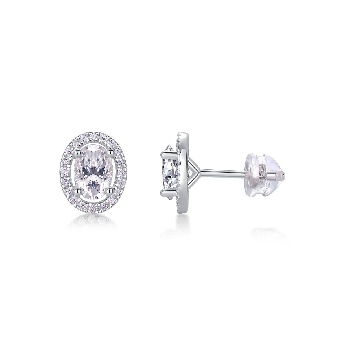 

Серьги из серебра S925 Серьги из муассанита Украшения для ушей