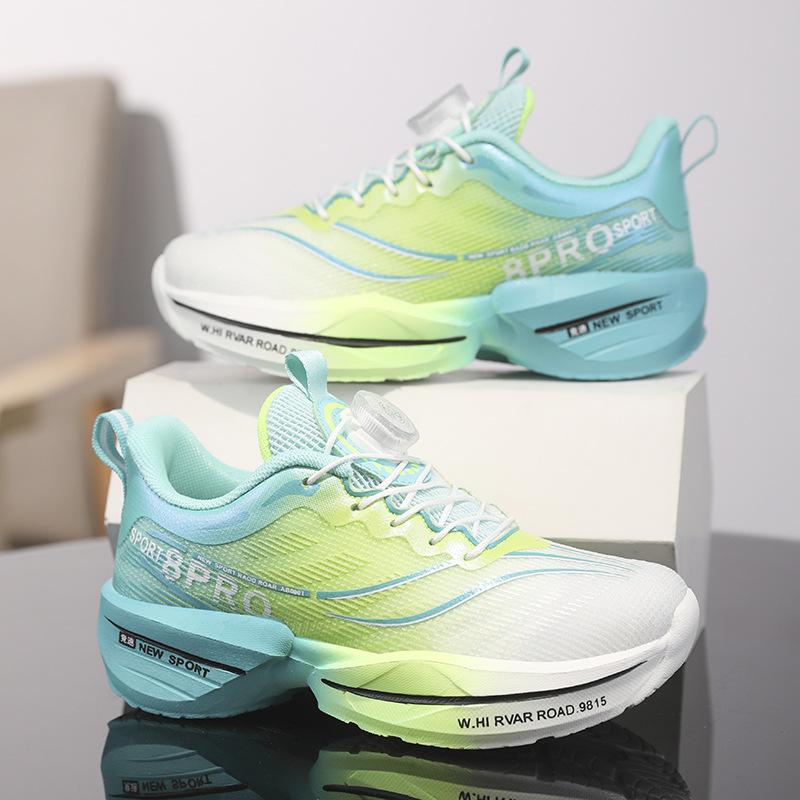 Children's Shoes, Sports Shoes, Basketball Shoes, Running Shoes, Boys and Girls Gradient Color, Lightweight, Comfortable and Simple Casual Shoes