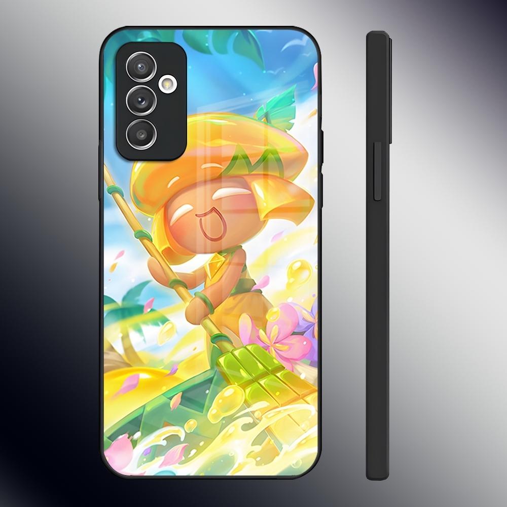 Korean Game C-Cookie Run Kingdom Phone Case For Samsung S24 Ultra S23 S22 S20 Fe S21 Plus A54 A34 A24 A53 A13 A16 Glass Cover