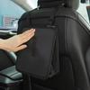 Zipper Compartment Car Storage Bag Durable Hanging Bag New Car Trash Can