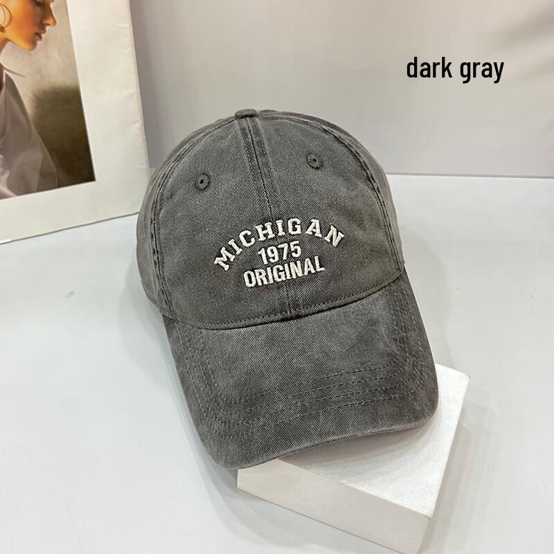 Женская выцветшая потертая бейсболка One Size, Oversized Fit