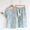 Sleepwear Clothes for Women Spring and Summer Cute Sweet Printed Casual Long Sleeved Long Pants Pyjama Set