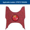 Chunfeng 150AURA Motorcycle Waterproof Foot Mats - Dirt & Wear Resistant Pedal Pads