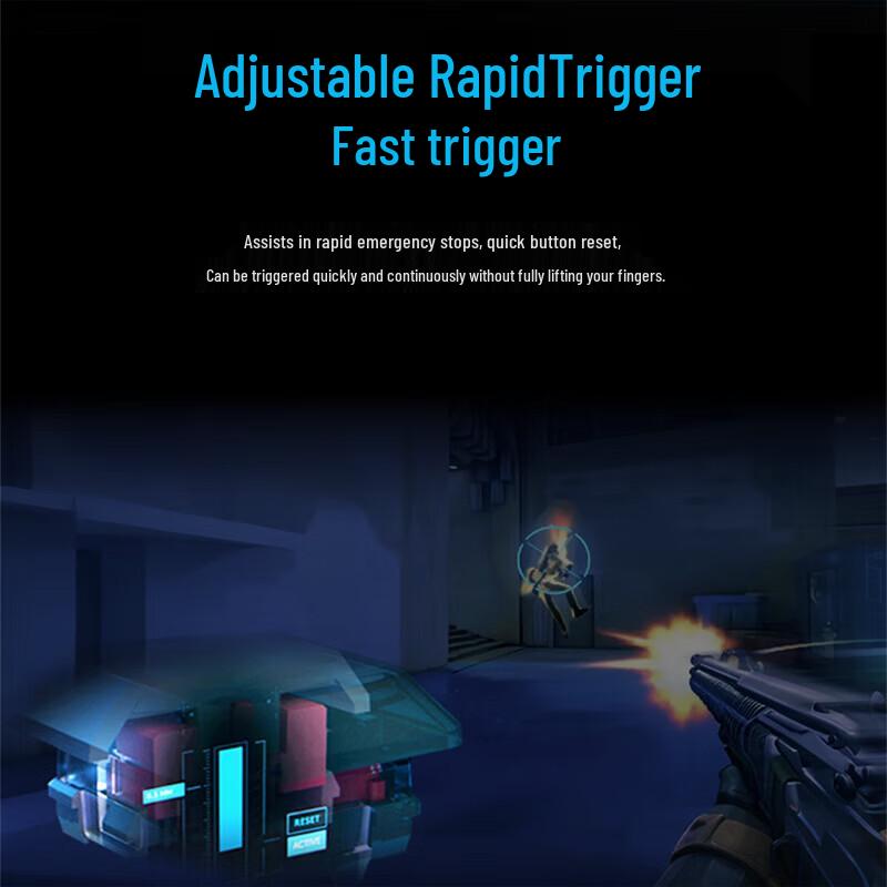 Logitech G515 Rapid TKL Low-Profile Magnetic Switch Gaming Keyboard