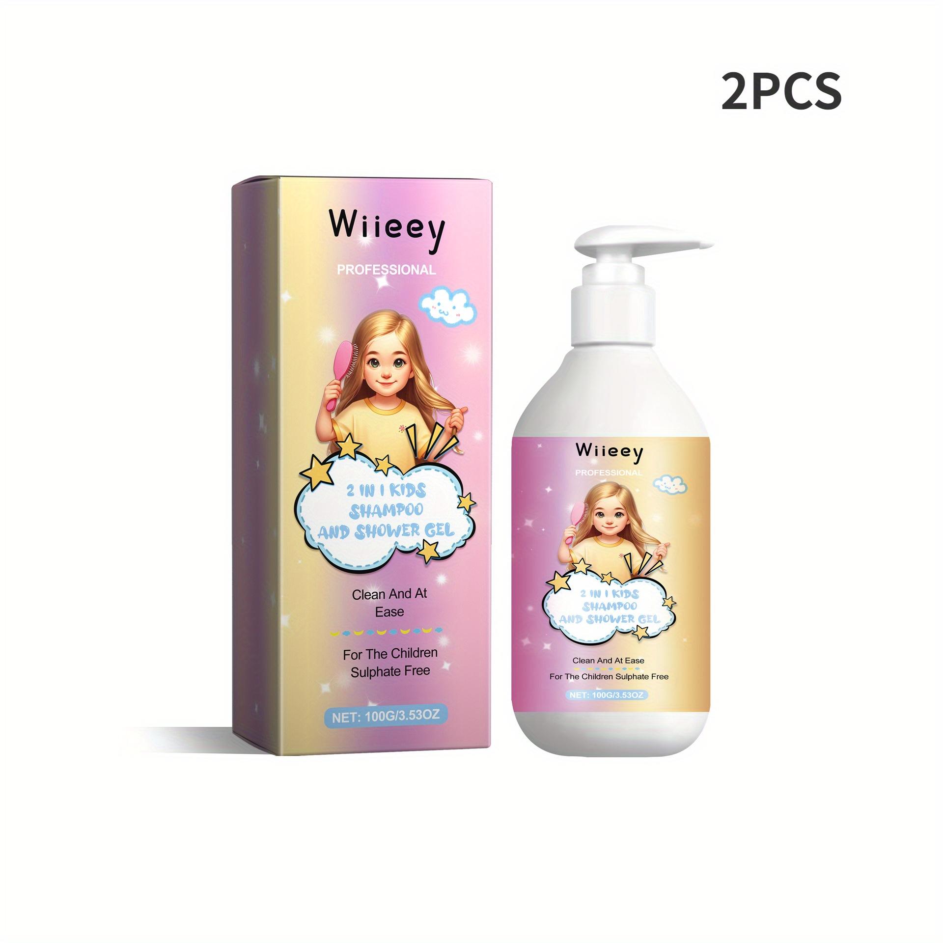 

Шампунь и гель для душа 2 в 1, подходит для взрослых и детей, нежно очищает и разглаживает, подходит для всех типов волос, идеальный рождественский подарок 100g