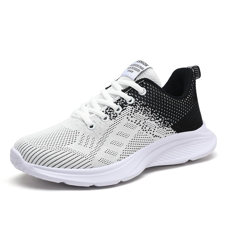 Ultra-light mesh sports sub, new soft-soled breathable running shoes, women's flat-soled non-slip casual shoes