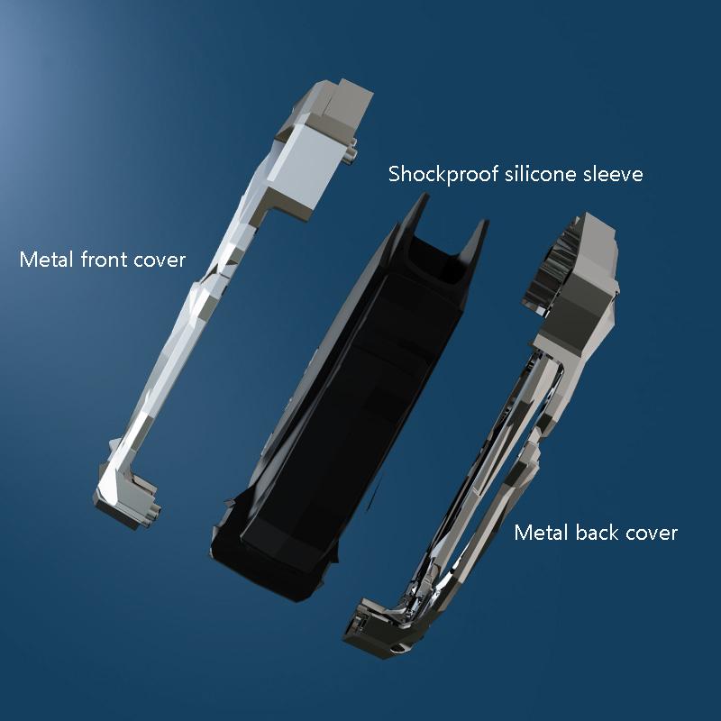 Zinc Alloy Auto Key Fob Cover Case Fit For Vw Golf 8 Mk8 Teramont Id.3 Id.4 Id.5 Skoda Enyaq Iv Octavia Seat Leon Automotive Auto Accessories