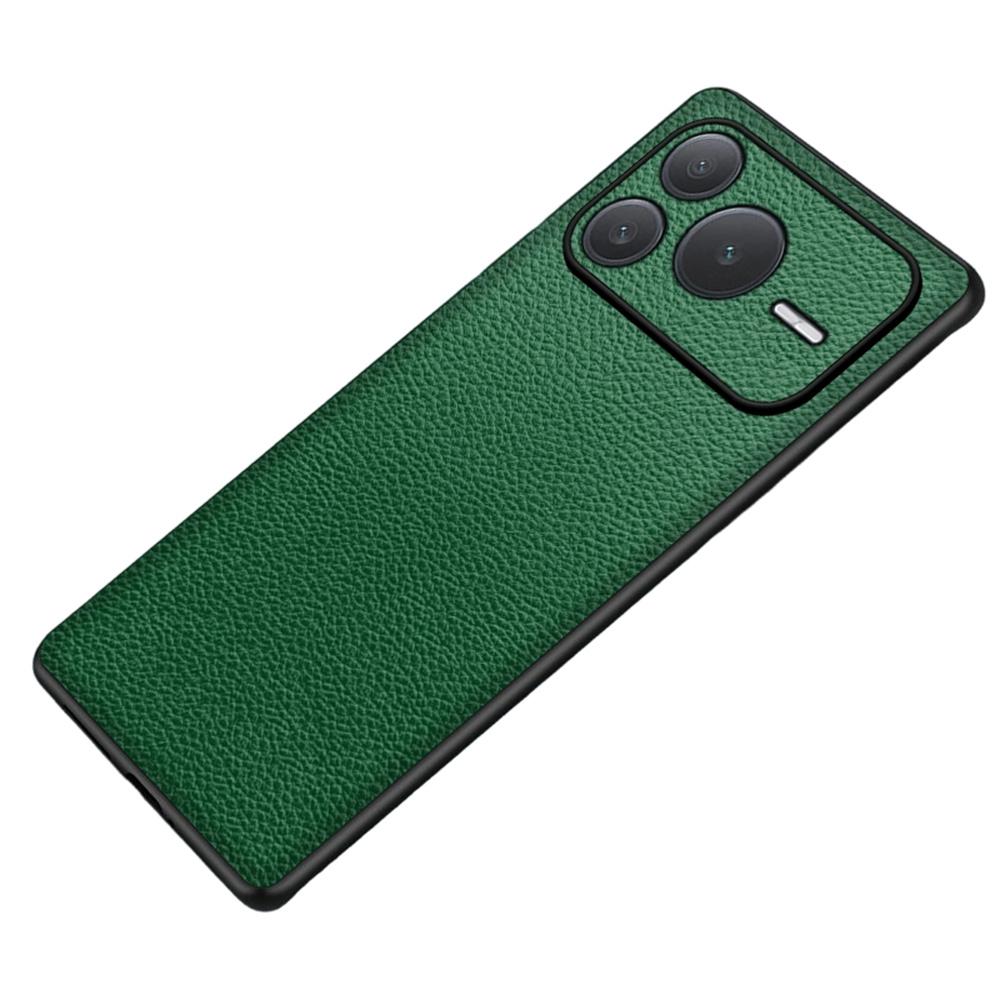 Für Honor Power2 5G Hülle Litschi-Textur PU-Leder Beschichtet PC + TPU Schutz Hülle für die Rückseite des Telefons