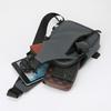 Men Bag Fashion New Solid Color Men Chest Bag Outdoor Casual Fashion One Shoulder Crossbody Bag USB Charging Shoulder Bags