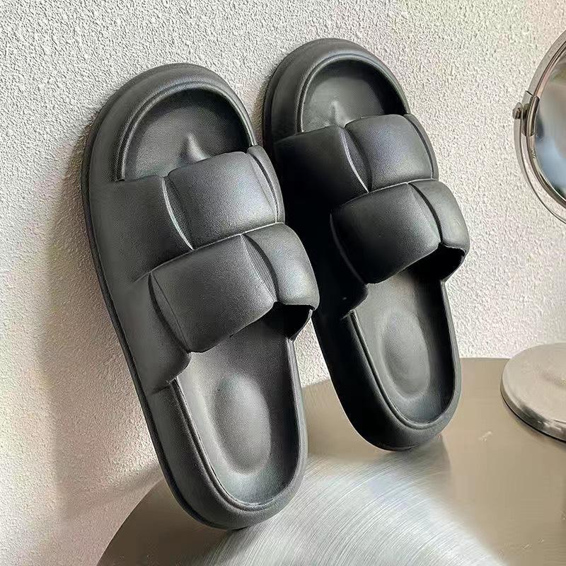 2025 Luxury Women's Soft-Bottom Indoor Slippers for Summer - Light Step Design for Bathroom and Home