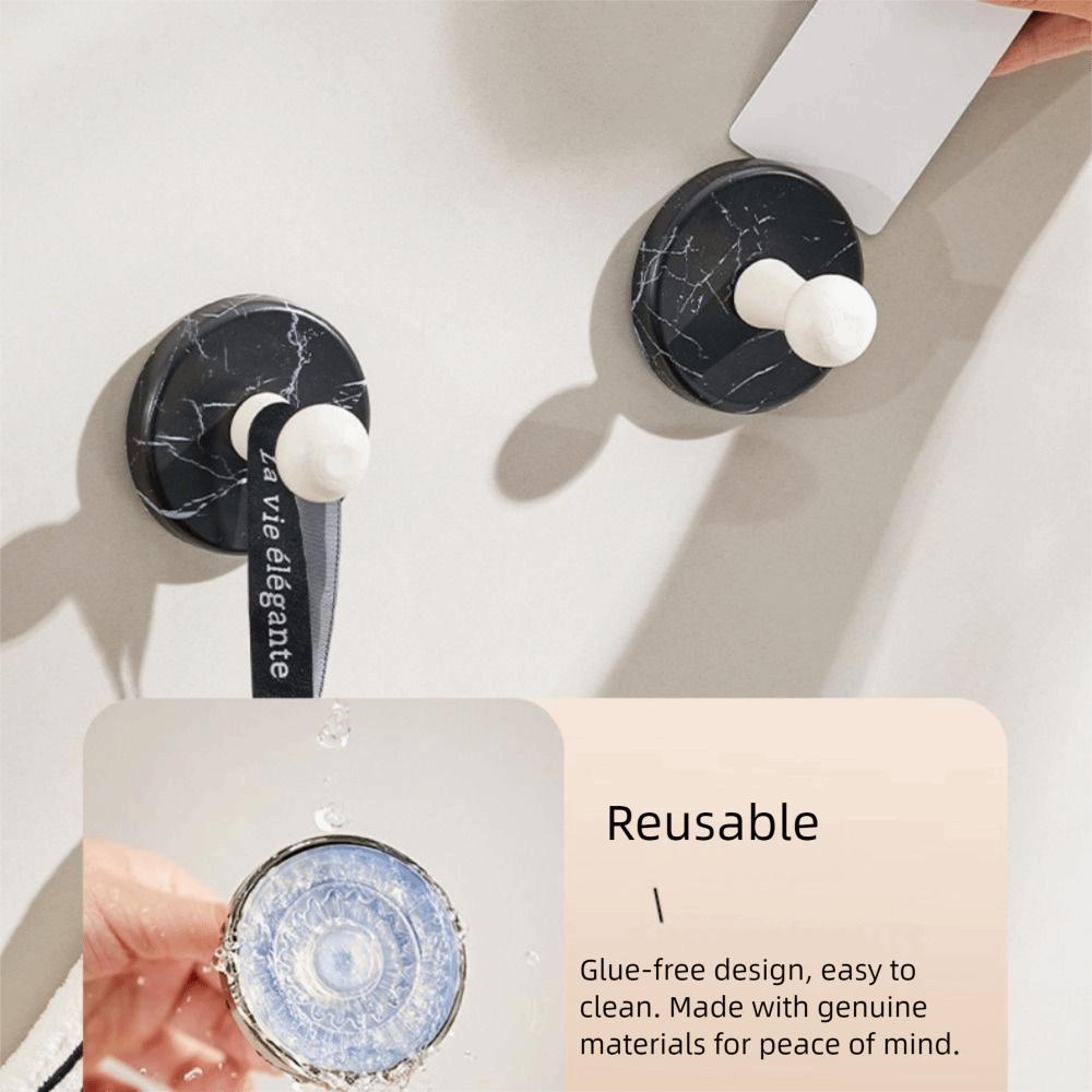 Stable Wall Coat Rack Removable Clothes Hanger Multifunctional Key Hook  Closet