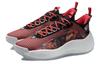 Li Ning Badfive 1 Basketball Shoes Men's Low Top Chinese Paintings Red AGBR001-2