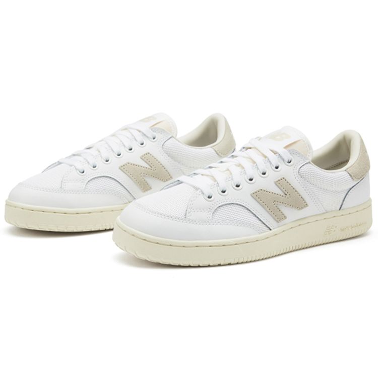 New Balance Nb Pro Court Lightweight Breathable Low-Top Skate Shoes Unisex Sneakers Off-White PROCTCWT