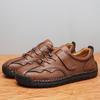Handmade Leather Shoes Men Quality Shoes Casual Autumn Men Sneakers Comfortable Shoes Men Flats Fashion Moccasins Male Shoes