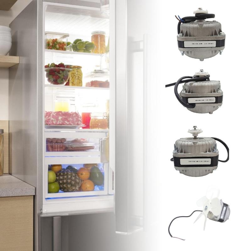 Refrigerator Cooling Fan Motor High Efficiency Condenser Fan for Improved Cooling Performances Efficient Cooling Motor