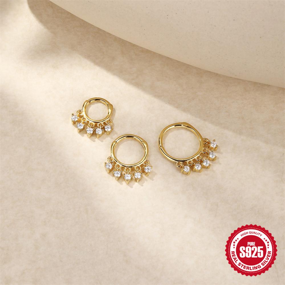 Sterling Silver Devil's Eye Star Cartilage Stud