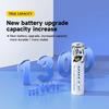 PALO Caricabatterie Intelligente 1.5V AA+AAA Batteria Ricaricabile ad Alte Prestazioni con Batteria agli Ioni di Litio 1.5V AAA