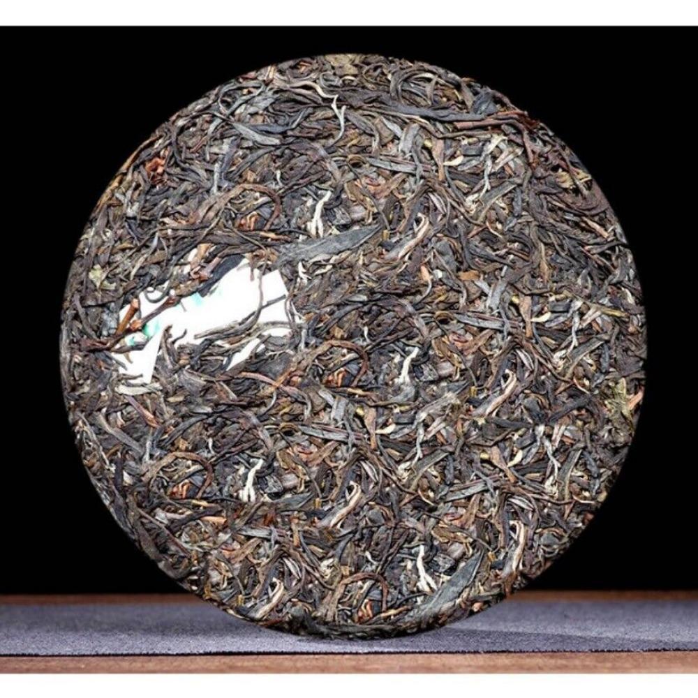 Pu'er tea raw tea jadeite green 357g/cake 2018