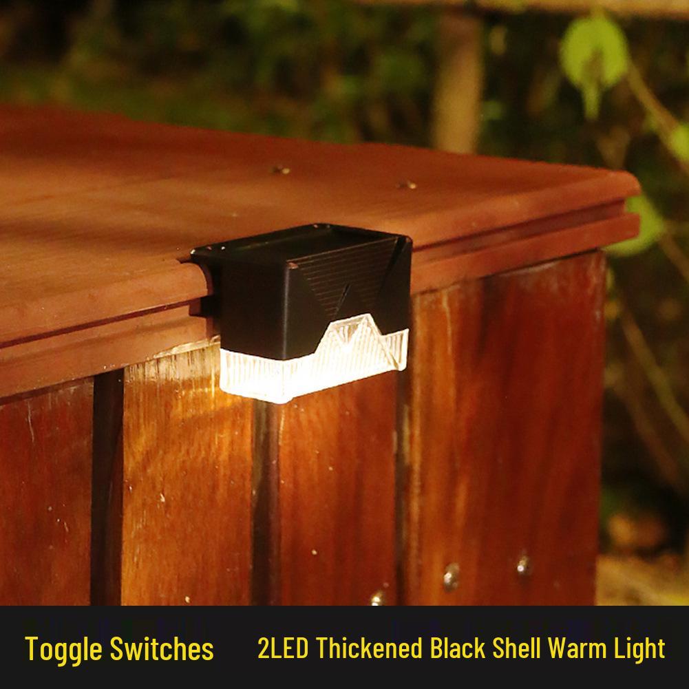 Outdoor Solar Step & Garden Railing Lights: Decorative Stair and Fence Illumination