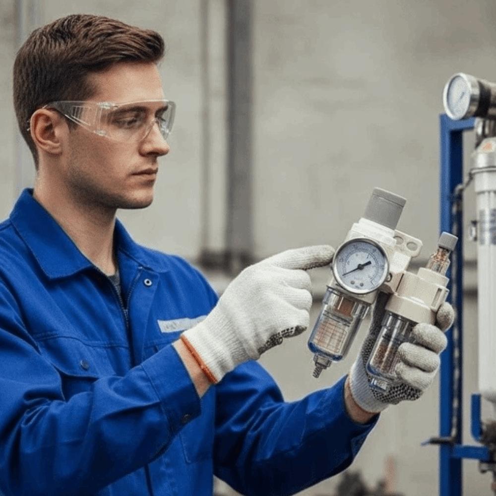 Regulator Oil Water Two-piece Air Filter Air Treatment Unit  Air Source Processor