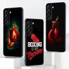 Boxing Gloves Sport Phone Case For Samsung Galaxy A20,A21s,A22,A31,A32,A52,A53,A72,73,A80,A91 Soft Black Cover