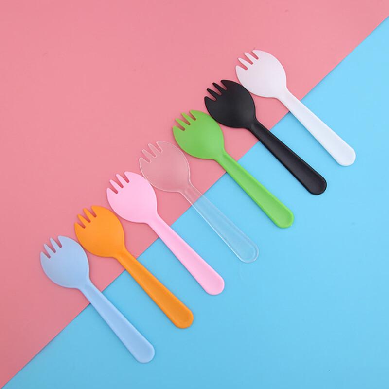 Changbaosen Disposable Plastic Dessert Forks