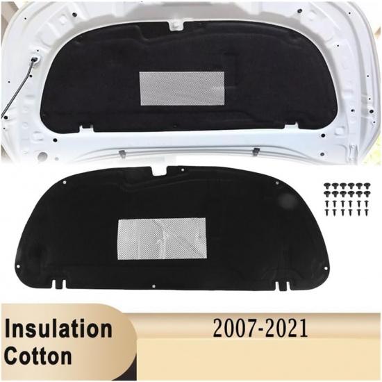 Car Front Hood Engine Sound Heat Insulation Cotton Pad Cover Foam Soundproof Mat Compatible with Toyota Corolla 2007-2021 (Color : for 2014-2018,