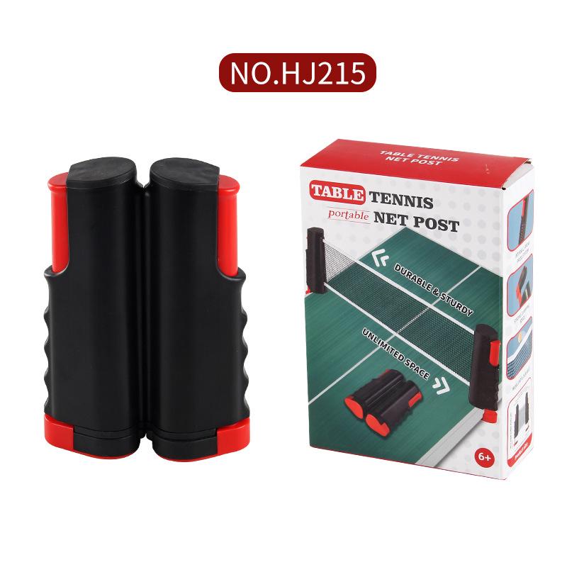 Portable Retractable Table Tennis Net and Stand for Rackets and Tables