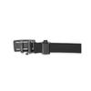 Daks Black Check Pattern Leather Automatic Belt Dbbe2e089bk