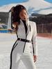 2025 Spring Collection: Women's European & American Style Waterproof Ski Jumpsuit - Warm and Fashionable