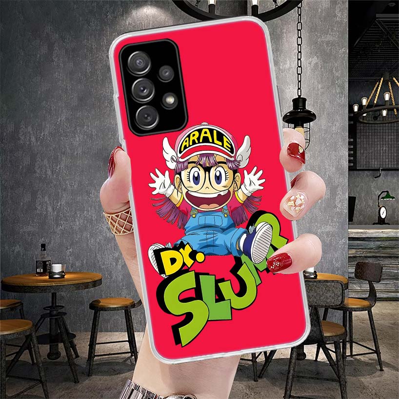 Arale Dr Slump Soft Phone Case For Samsung Galaxy S22 S23 S24 S25 Edge S26 Ultra S20 FE S21 Plus + Fundas Coque Galaxy S20 S21 S