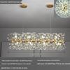 Modern Crystal Dandelion Chandelier for Living Room, Bedroom, or Dining Room - 2025 Style
