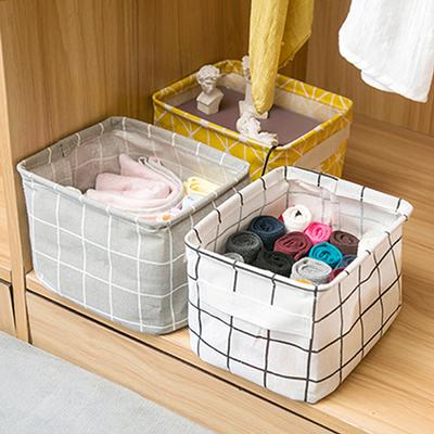 Home Storage Faltbarer Desktop-Unterwäsche-Aufbewahrungsbox-Aufbewahrungskorb