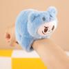 Lovely Kawaii Labubu Animal Slap Snap Wrap Wristband Bracelet Labubu Plush Hand Ring Wristband Kid Toys Birthday Present