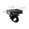Bicycle Light: Double T6 Headlight, Aluminum Alloy Night Walking High and Low Beam Lighting, USB Charging, Digital Display, Outdoor Cycling Light