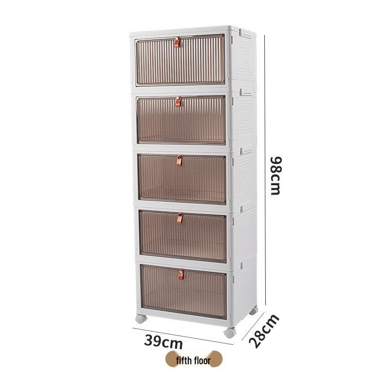 Foldable Drawer and Shoe Storage Cabinet Organizer