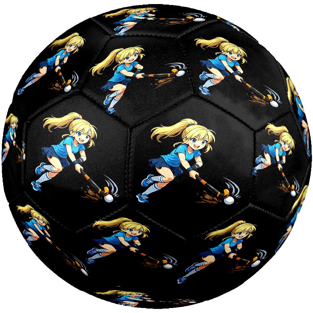 hockey Theme Size 5 Soccer Ball, Suitable for Both Indoor and Outdoor Matches, a Gift Suitable for Everyone.