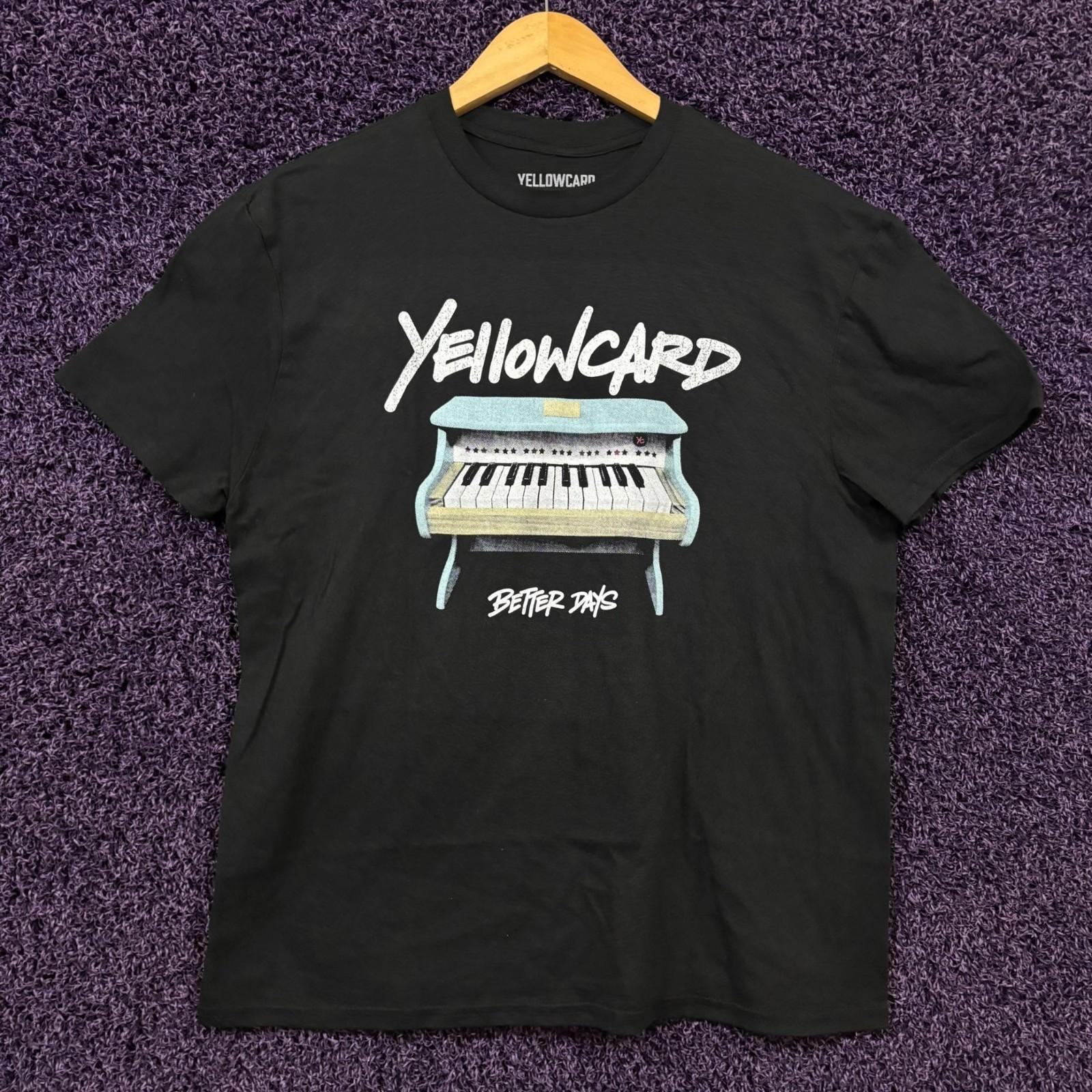 Yellowcard Better Days Album Keyboard Cover Art T-Shirt M S
