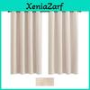 Premium Pure Color Curtains With Light Blocking For Bedroom Privacy