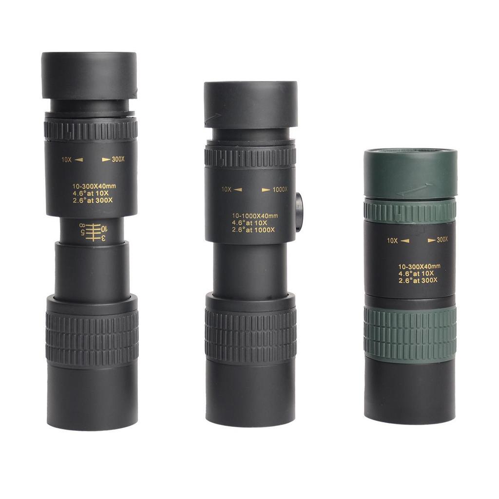 Universal Hawk 10-300x40 HD Variable Zoom Monocular Telescope for Mobile Photography