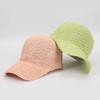 Summer Solid Color Peaked Hats Fashion Women Mesh Breathable Baseball Cap Personality Adjustable Snapback Hat Outdoor Sun Caps
