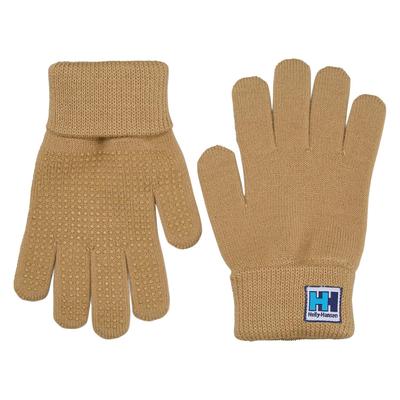 Helly Hansen K Plain Knit Glove, Sand Beige (KF)