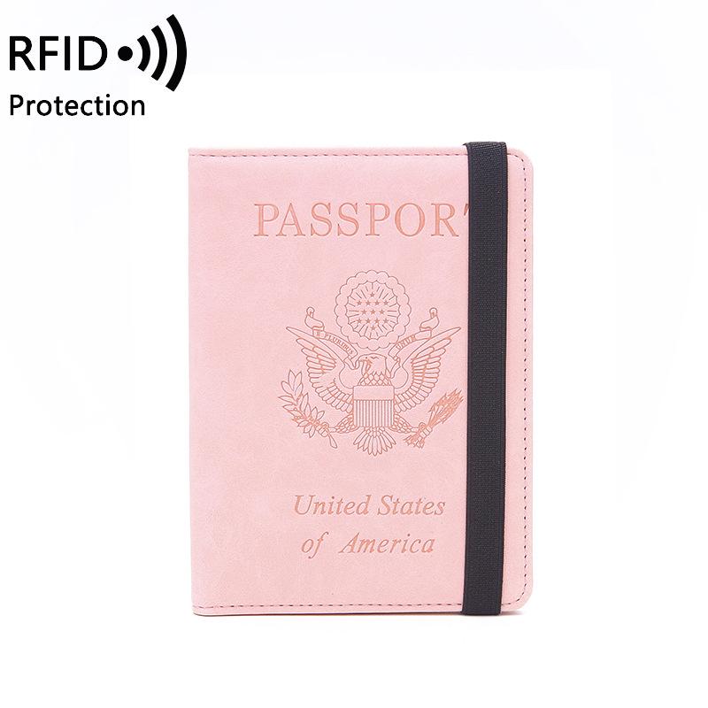 RFID Passport Holder: Multifunctional Travel Wallet for Ticket, Card & Document Protection