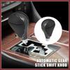 Car Auto Automatic Gear Stick Shift Knob for Lexus ES350 2007-2015 GS450h 2007-2011 for Lexus RX450h Black Faux Leather Carbon Fiber Pattern Replace