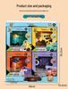 Children's Transforming Cartoon School Bus Engineering Vehicle for Ages 3-6