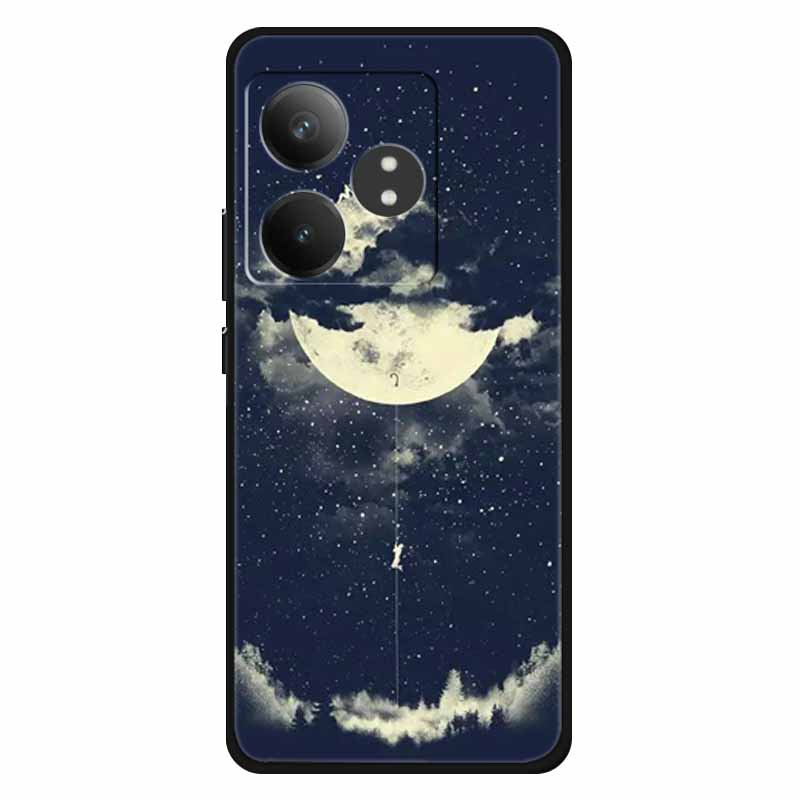For Realme GT 6T Case Silicone Soft Lions Cat TPU Back Cover For Realme GT Neo6 Cases Protective GT6t 5G Fashion Lovely Shell